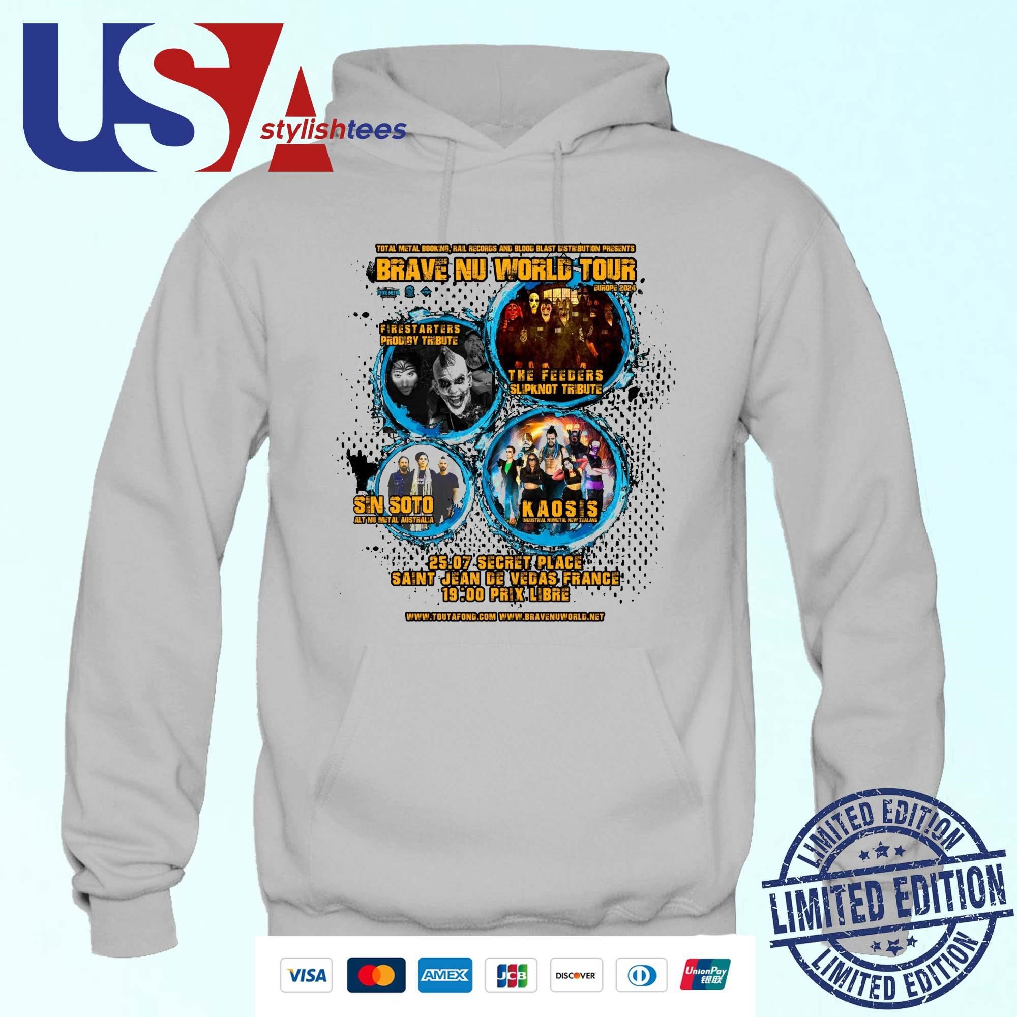 Brave Nu World Tour 2024 Hoodie