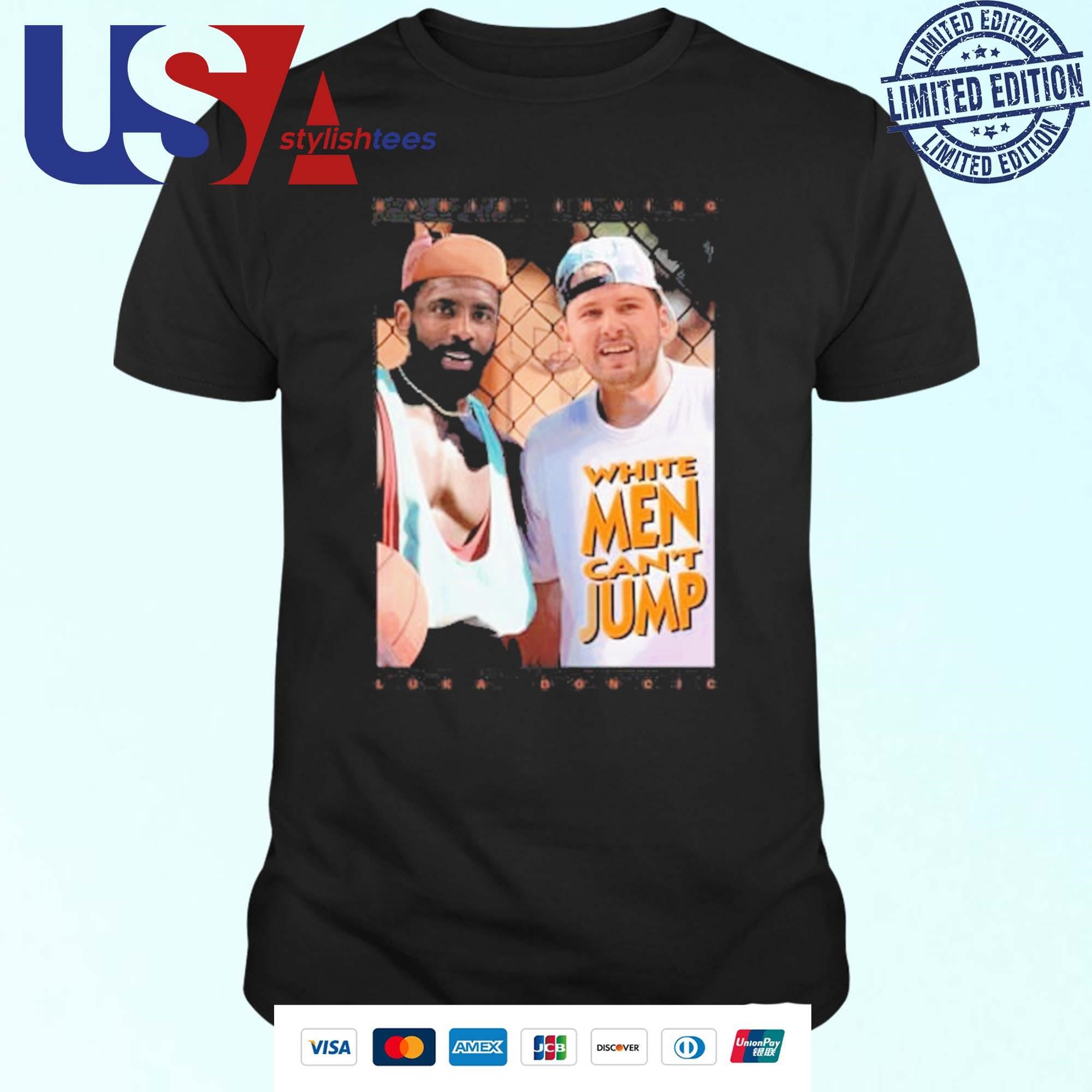 Luka Doncic x Kyrie Irving White Men Can't Jump T-shirt