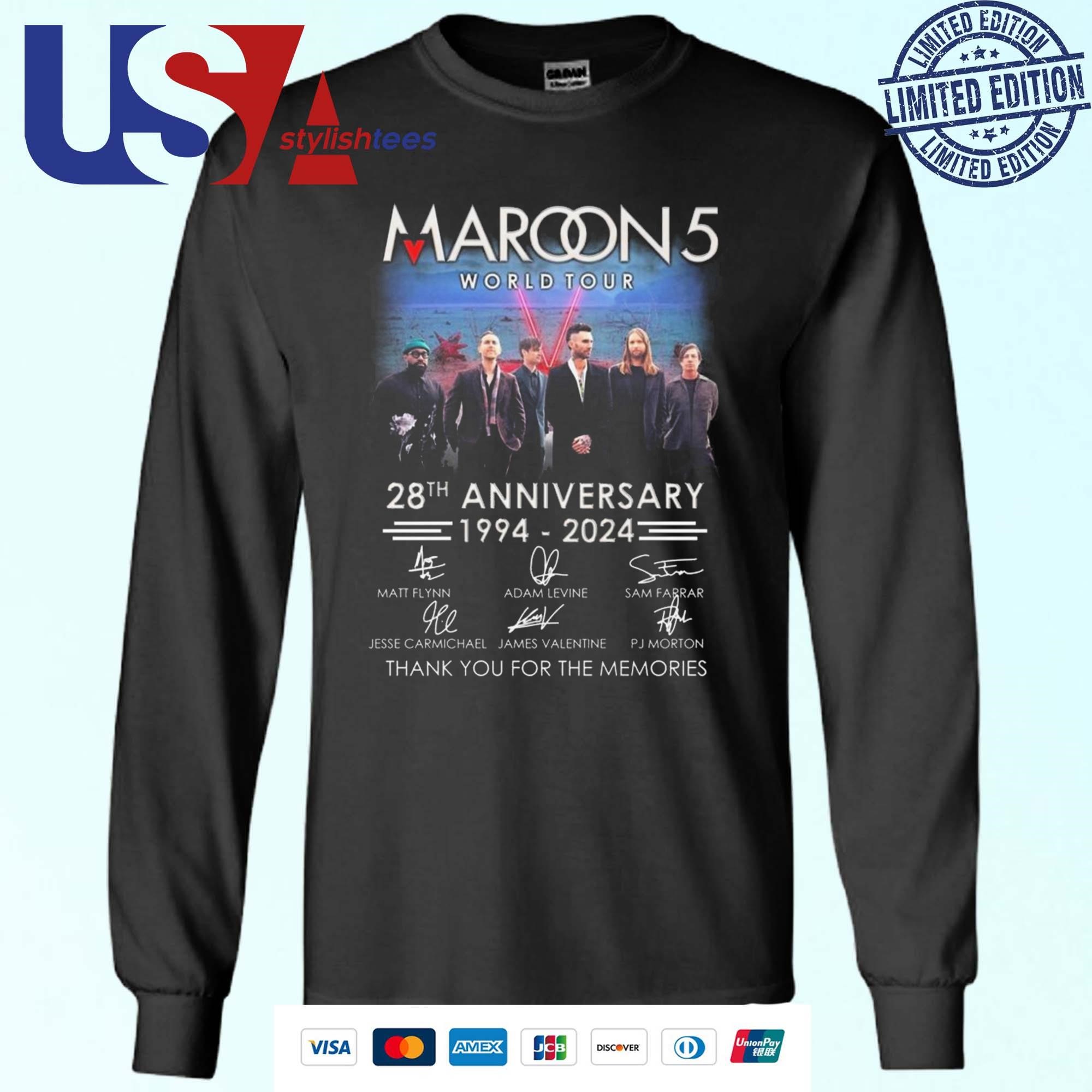 Maroon sale 5 Limited Shirt