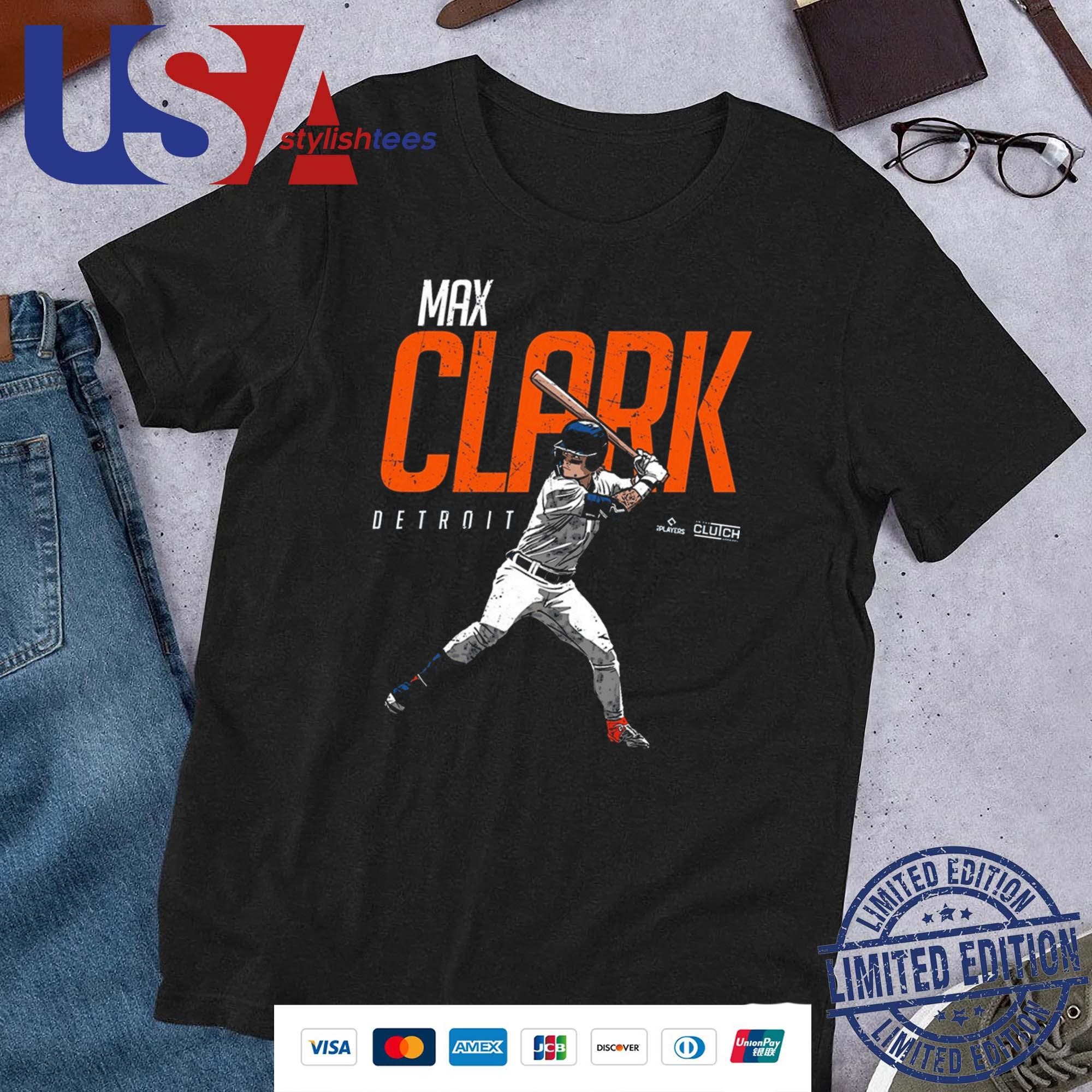 Max Clark Player Detroit Tigers 2024 Shirt