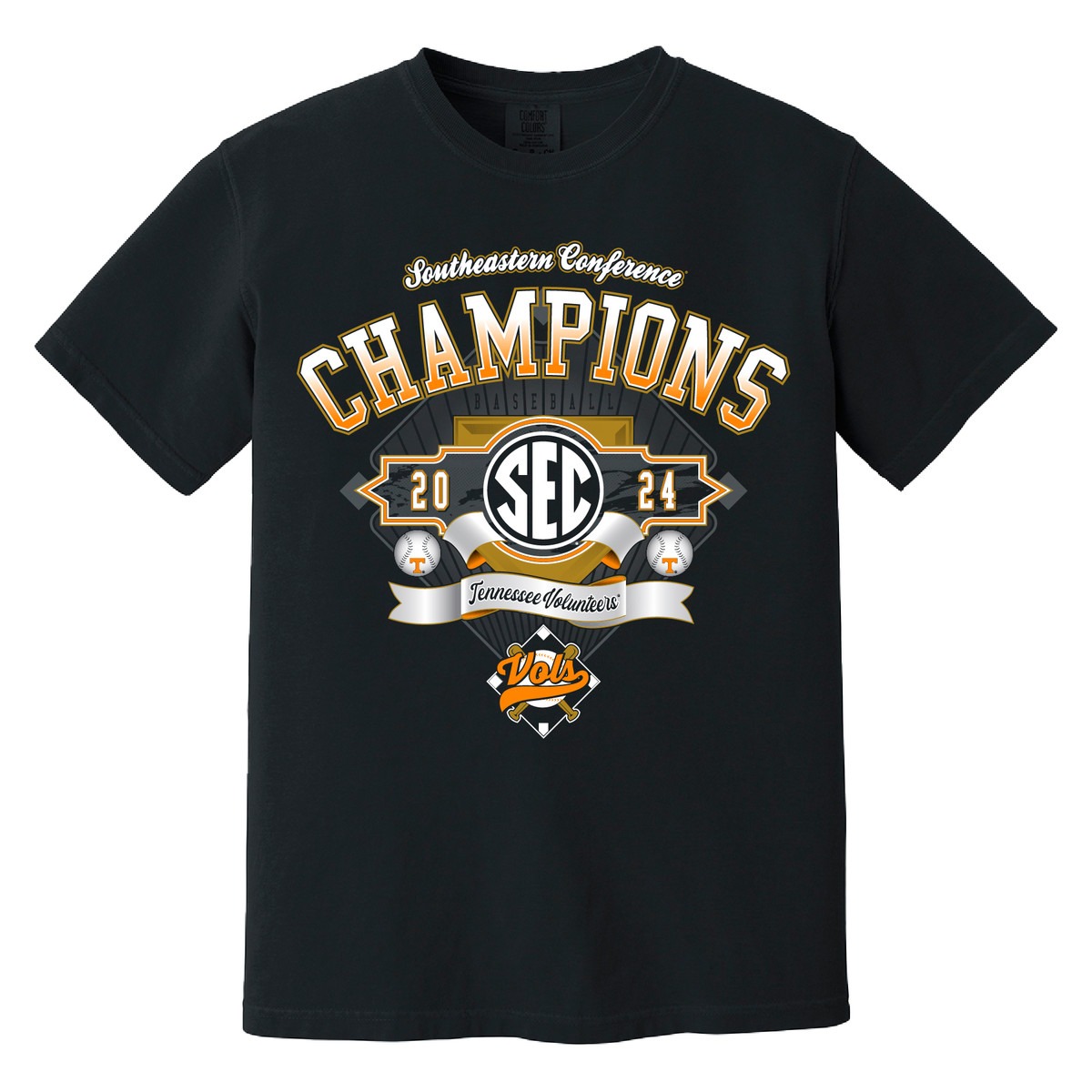 Tennessee Volunteers 2024 SEC Baseball Champions - Usastylishtees