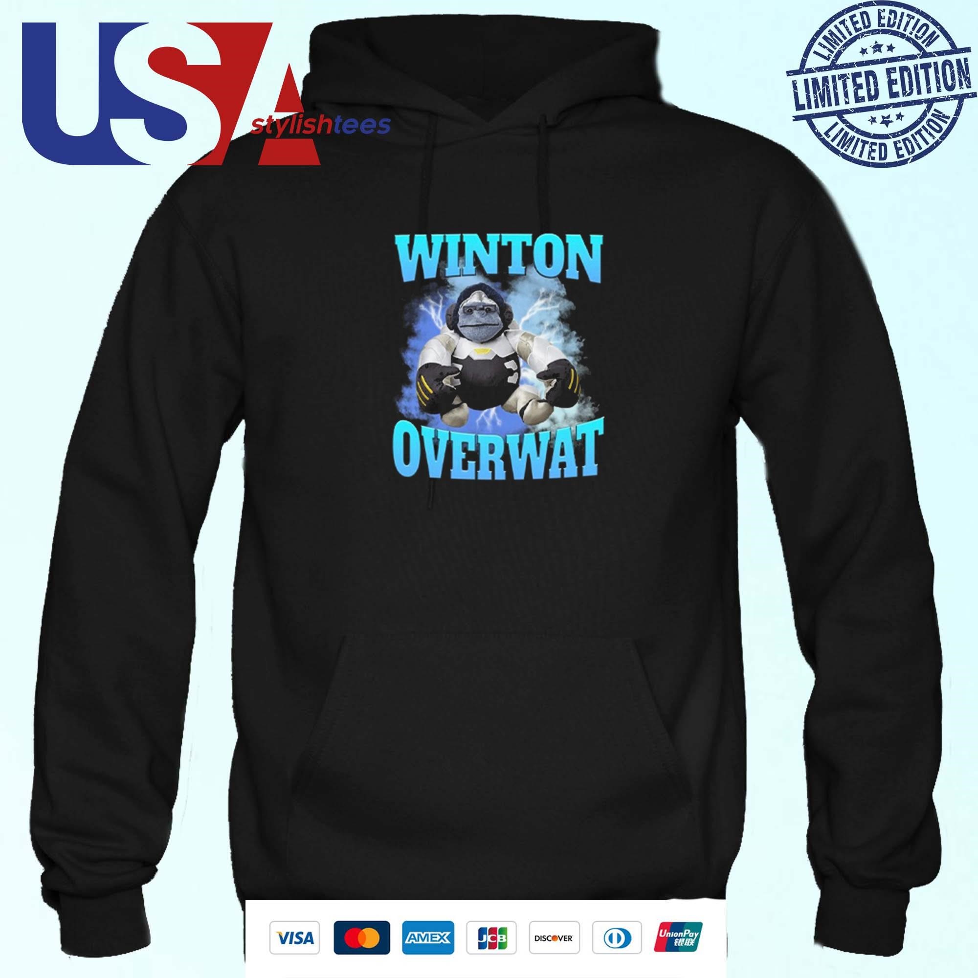 Winston Overwatch Funny Overwatch Meme Shirt, hoodie, sweater, long sleeve  and tank top