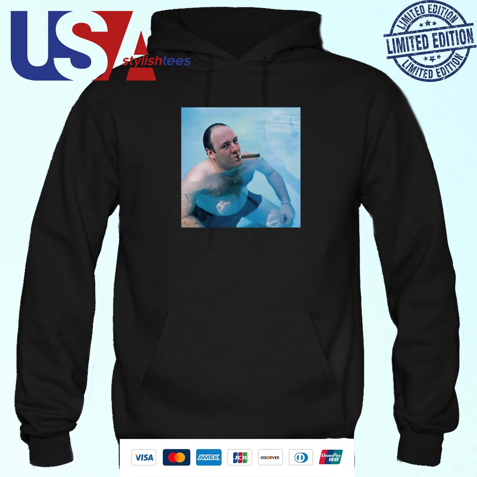 Olivia Cooke Tony Soprano Pool Smoking Cigar T-Shirt, hoodie, sweater, long  sleeve and tank top