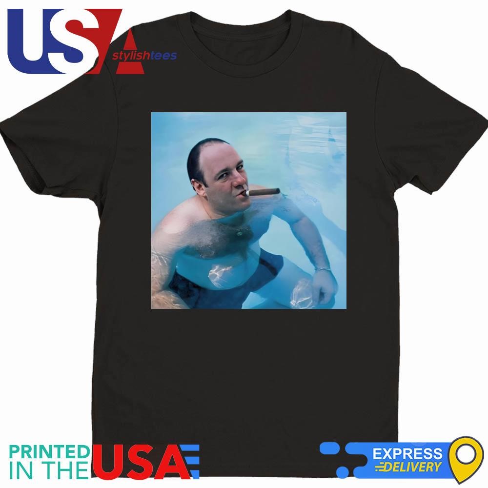 Olivia Cooke Tony Soprano Pool Smoking Cigar T-Shirt, hoodie, sweater, long  sleeve and tank top