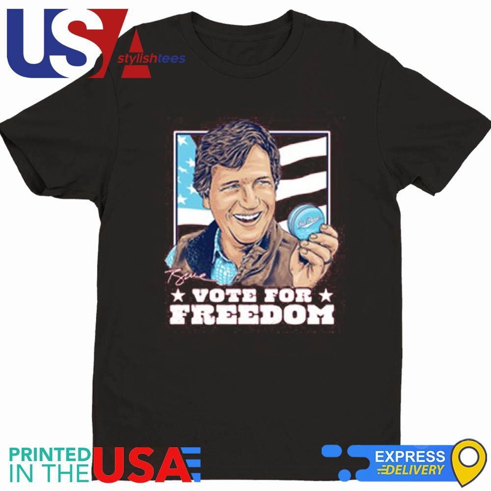 Tucker Vote For Freedom 2024 Shirt