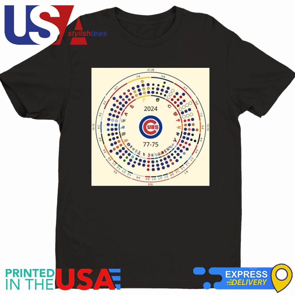 2024 Chicago Cubs are MLB 77 75 YouHaveToSeeIt and Head To Head Shirt