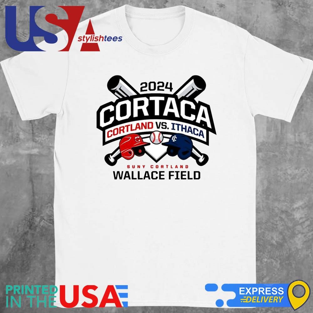 2024 Cortaca Cortland Vs Ithaca Suny Cortland Wallace Field Shirt