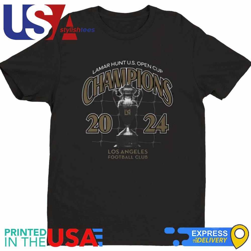 2024 Lamar Hunt US Open Cup Champions Los Angeles Football Club Shirt