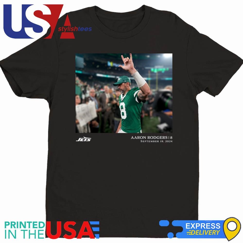 Aaron Rodgers New York Jets NFL Flash Features Week 3 Shirt