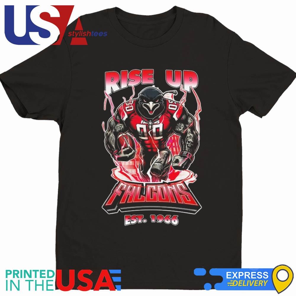 Atlanta Falcons Rise Up Falcons Est 1966 Mascot Shirt