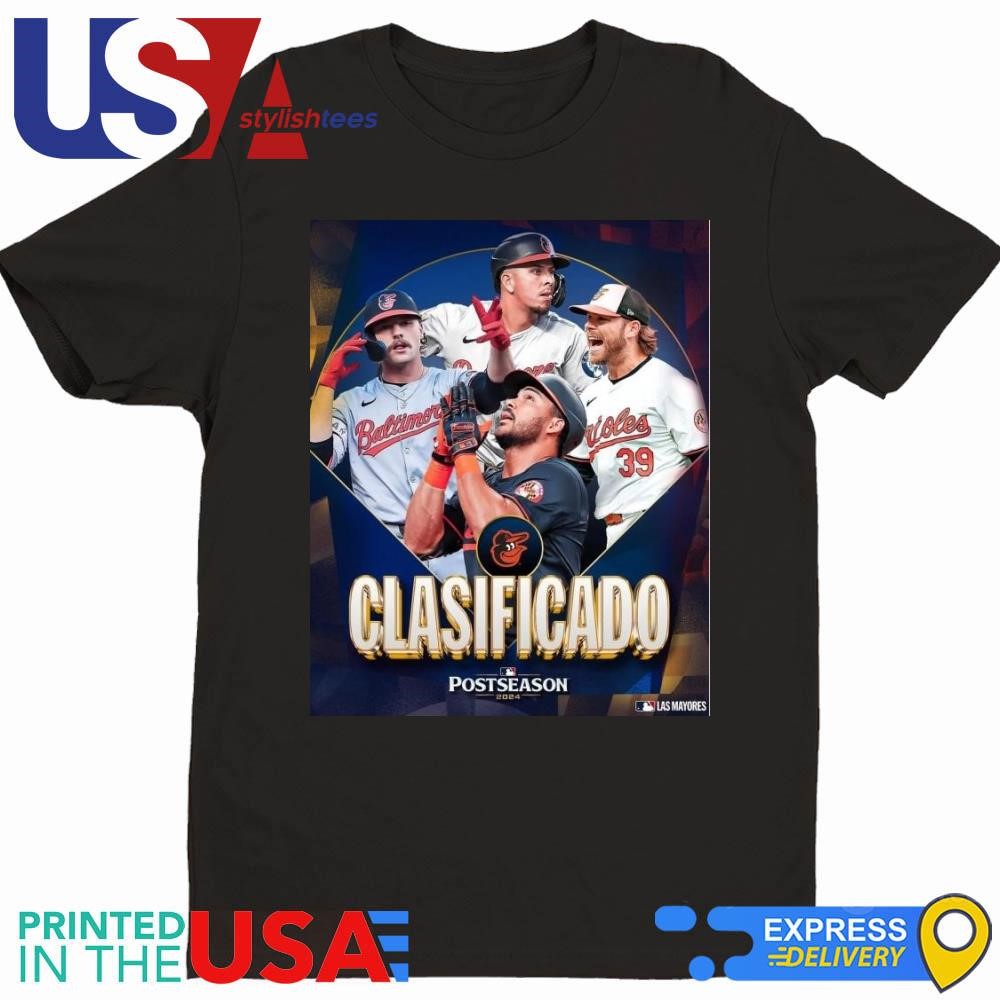 Baltimore Orioles MLB Clasificado Postseason 2024 Shirt