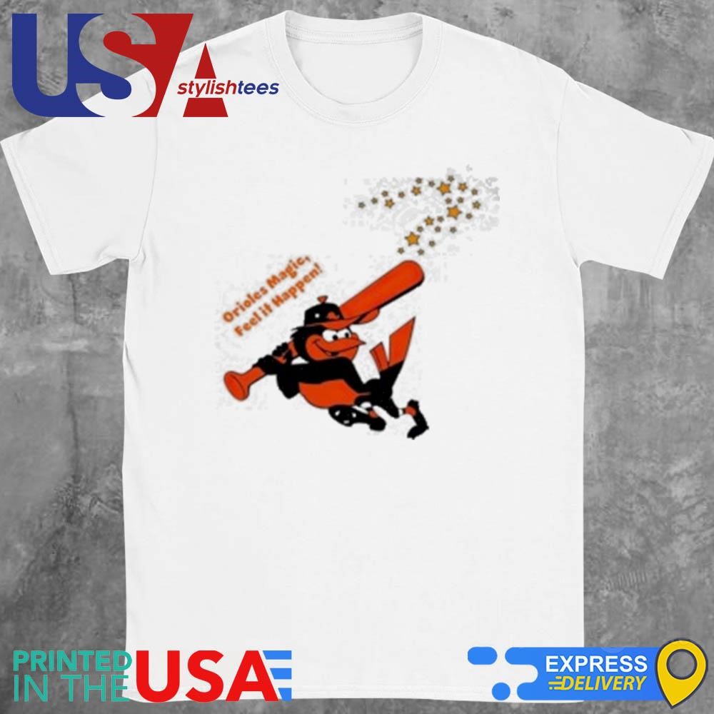 Baltimore Orioles Magic Feel It Happen Mascot Shirt