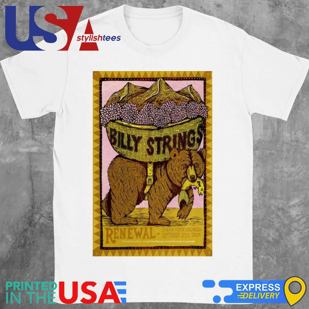 Billy Strings On September 27-28 2024 At Renewal Buena Show Shirt