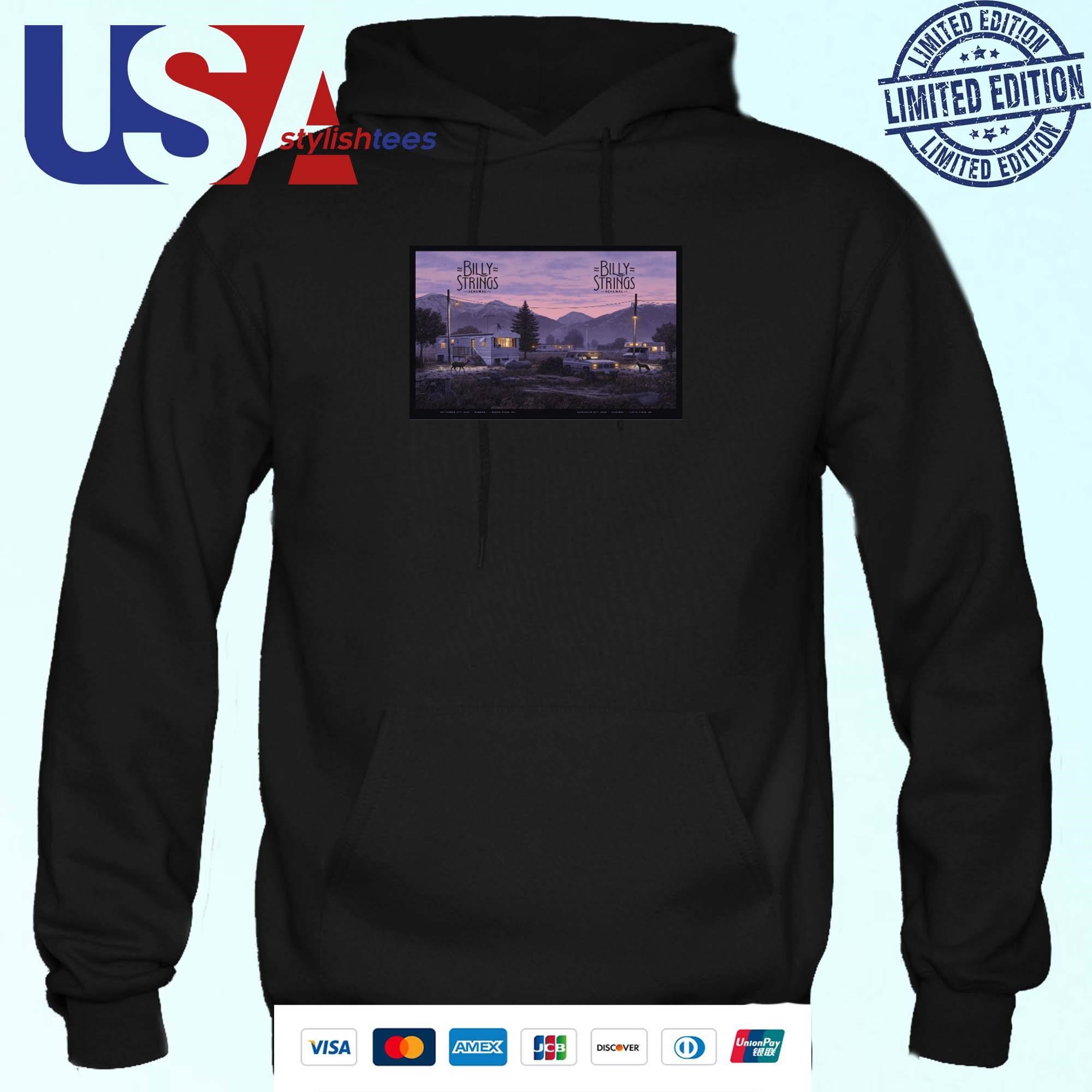 Billy Strings September 27-28 2024 Vista CO Tour Hoodie