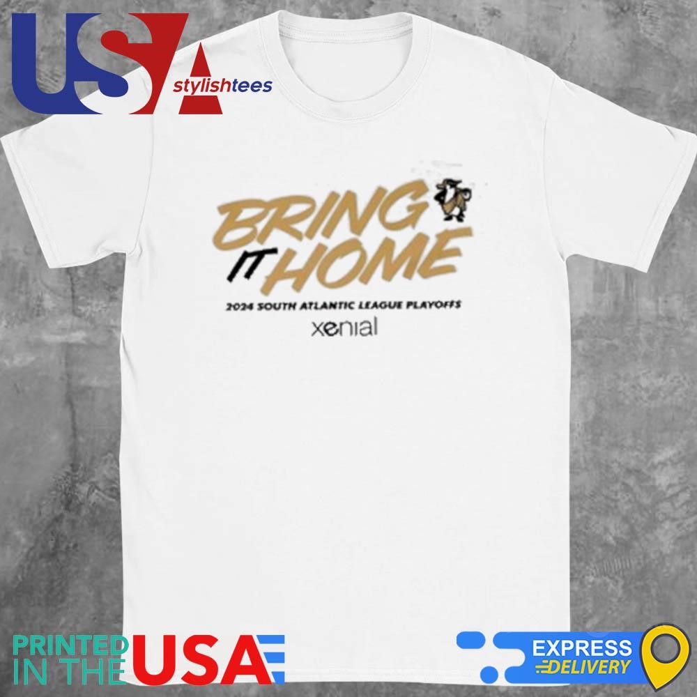 Bring It Home 2024 South Atlantic League Playoffs Shirt