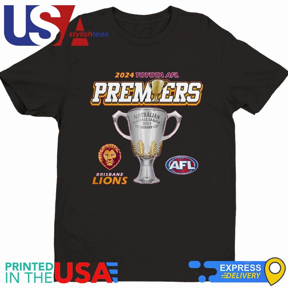 Brisbane Lions Football League 2024 Toyota AFL Premiers 2024 Shirt