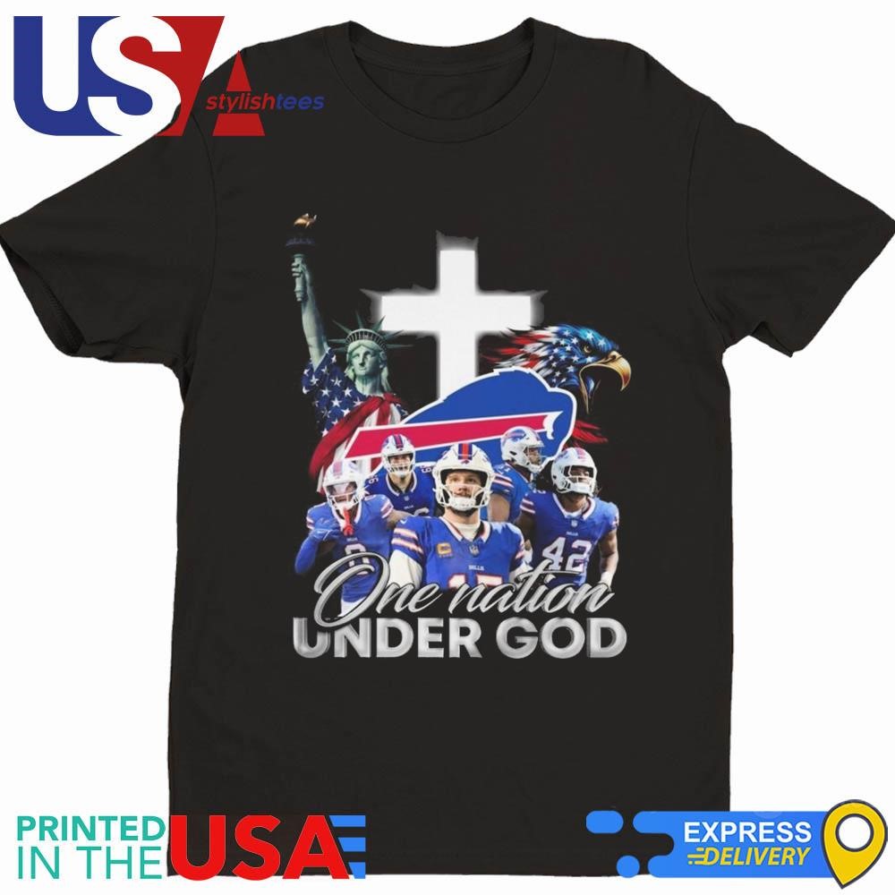 Buffalo Bills One Nation Under God 2024 Shirt