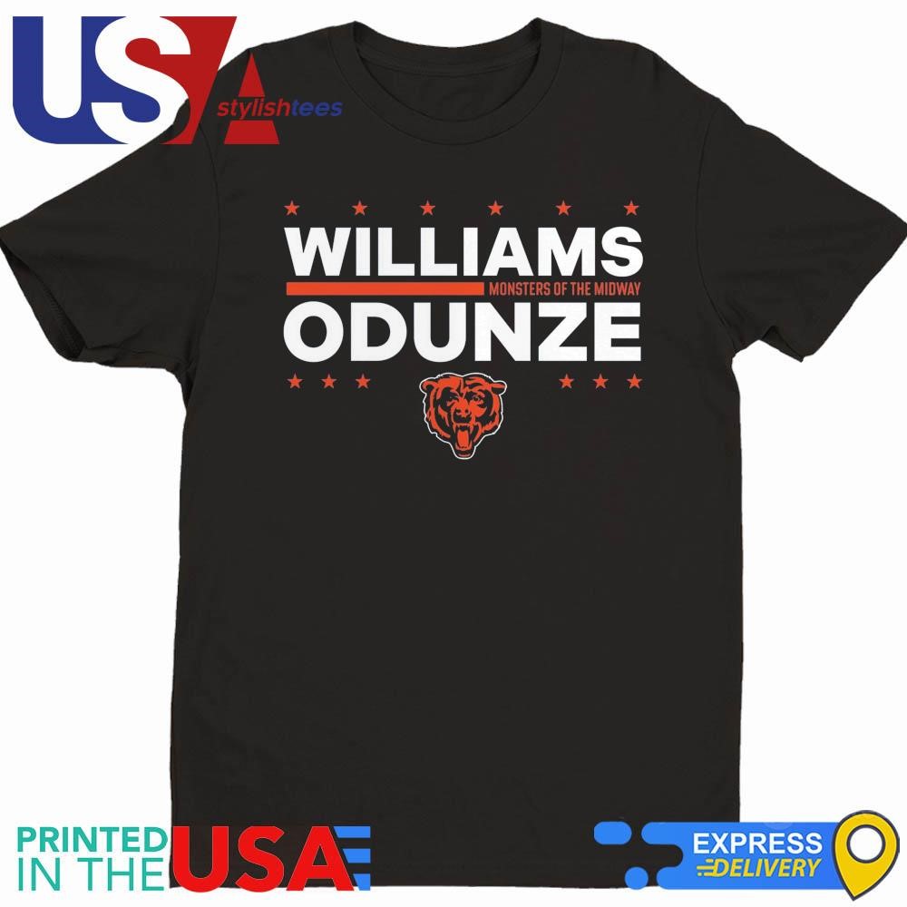 Caleb Williams & Rome Odunze Navy Chicago Bears Election Players Shirt