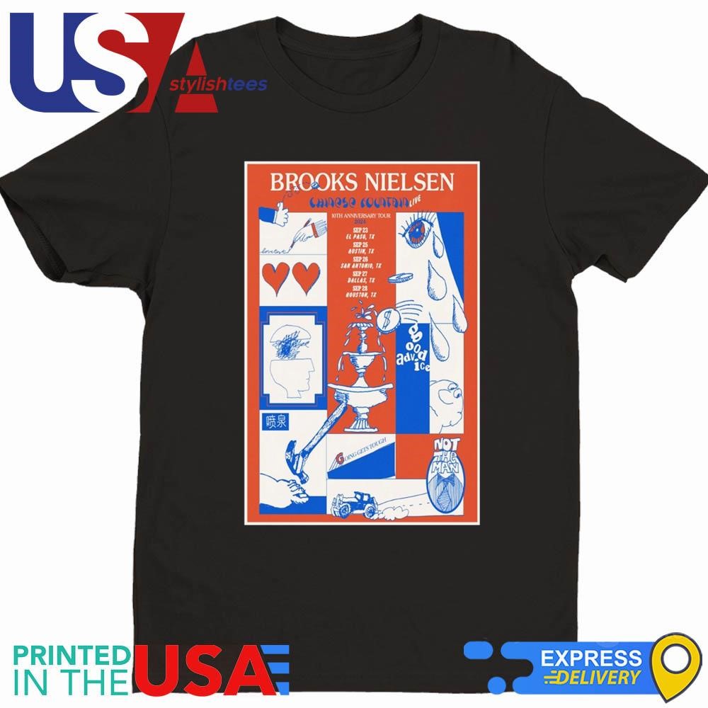 Chinese Fountain 10th Anniversary Show Of Brooks Nielsen Shirt