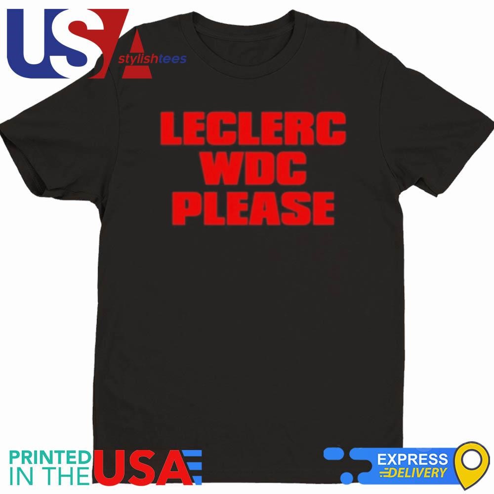 Clara Leclerc Wdc Please Shirt