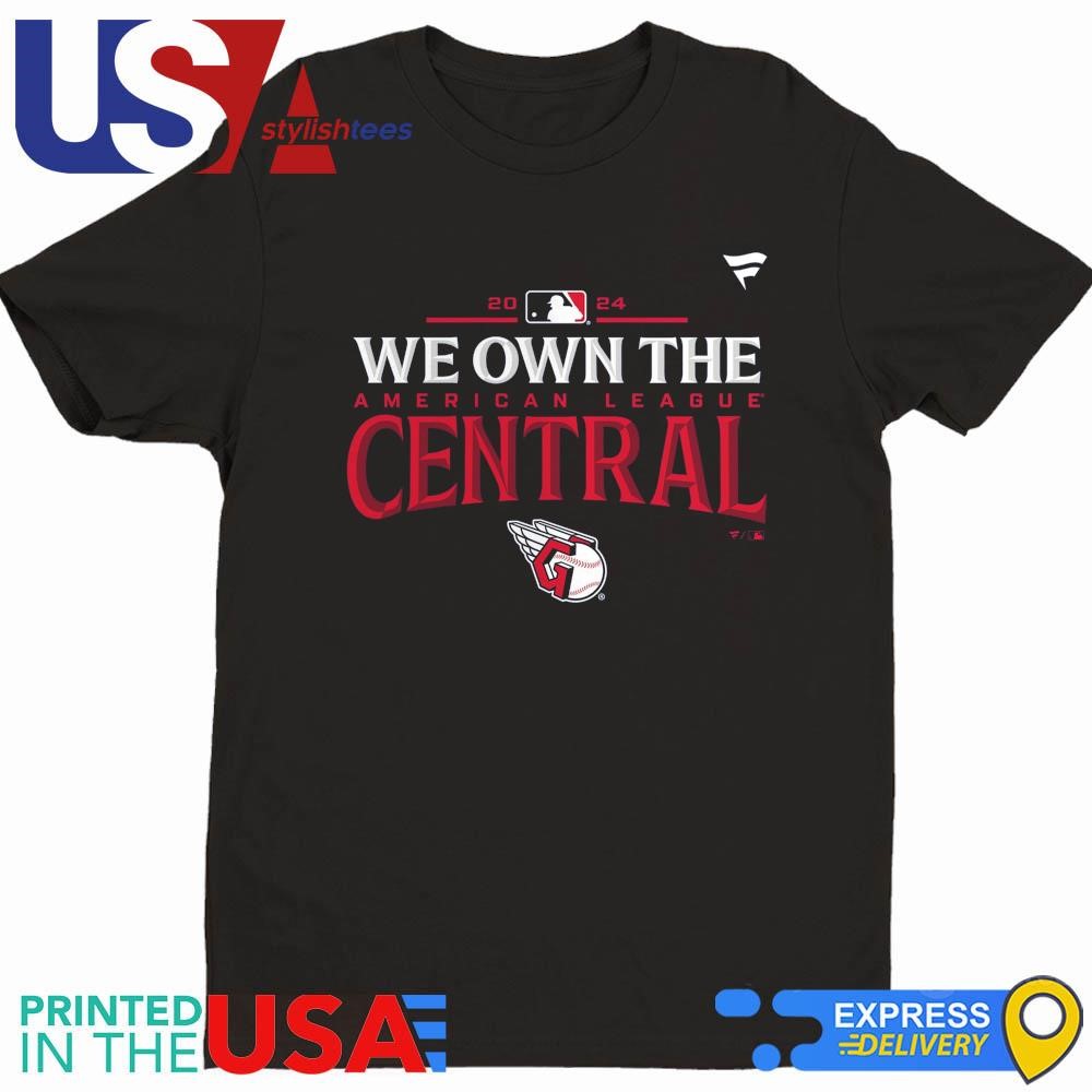 Cleveland Guardians 2024 American League Central Division Champions Shirt