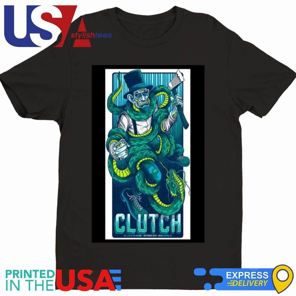 Clutch On September 26 2024 In Grand Rapids MI Tour Shirt