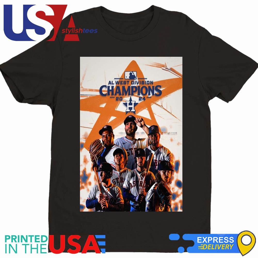 Congrats Houston Astros 2024 American League West Champions Shirt