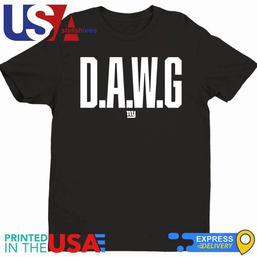 DAWG Discipline Attitude Will Grit Malik Nabers NY Shirt