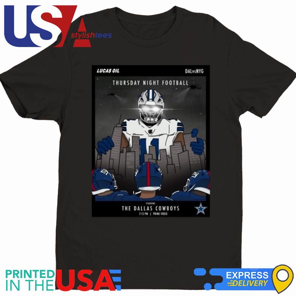 Dallas Cowboys Vs New York Giants Thursday Night Football 2024 Shirt