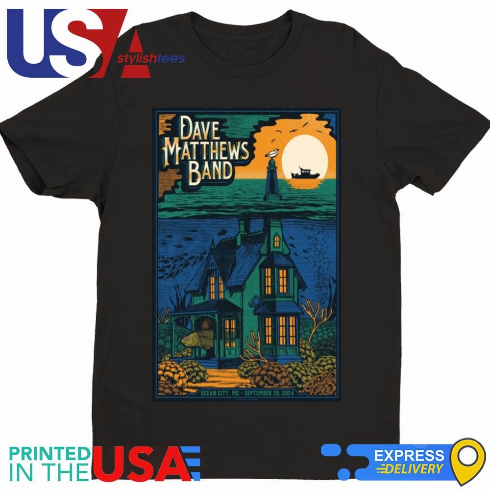 Dave Matthews Band Tour Sep 29 2024 Ocean City, MD Shirt