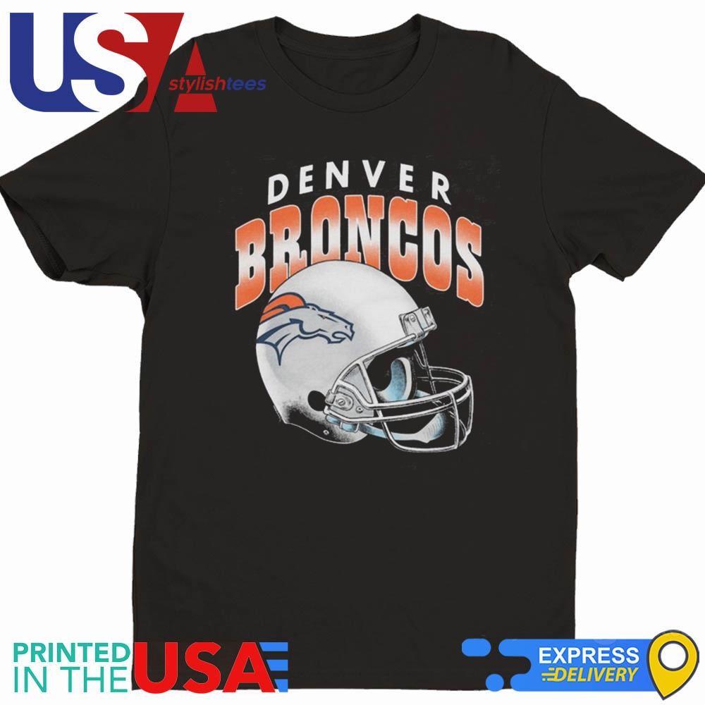 Denver Broncos Gradient Helmet Shirt