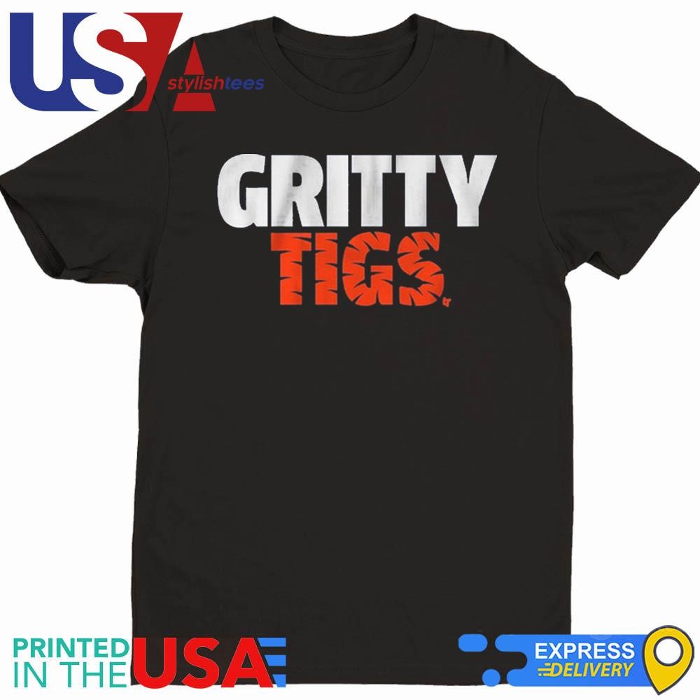 Detroit Baseball Gritty Tigs Shirt