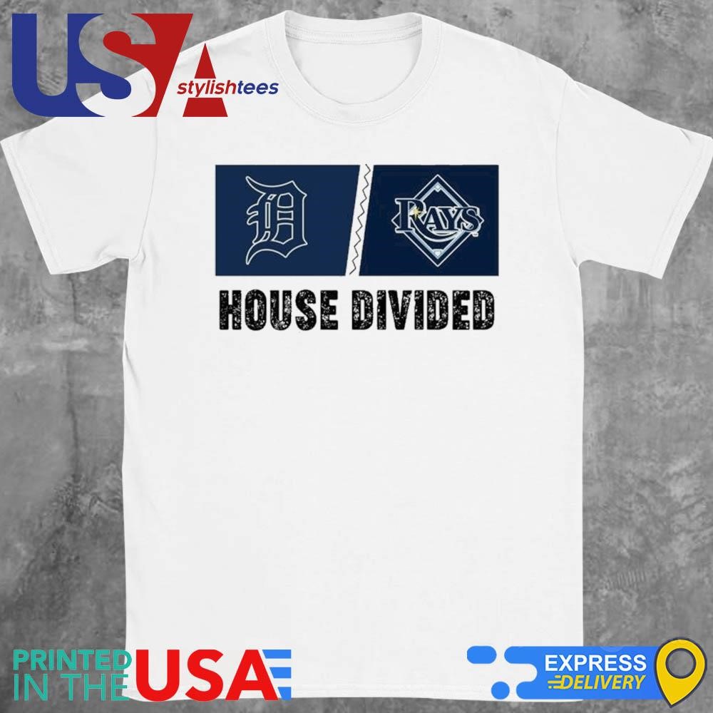 Detroit Tigers vs Tampa Bay Rays House Divided 2024 Shirt