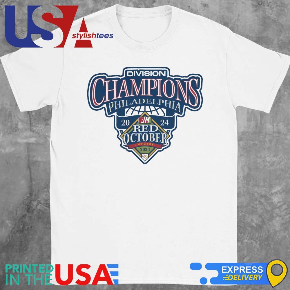 Division Champions Philadelphia 2024 Red October Shirt