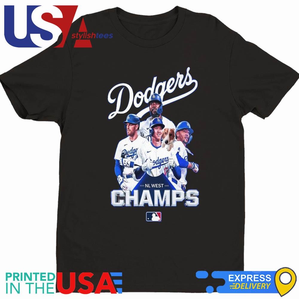 Dodgers MLB NL West Division Los Angeles Dodgers Champs 2024 Shirt