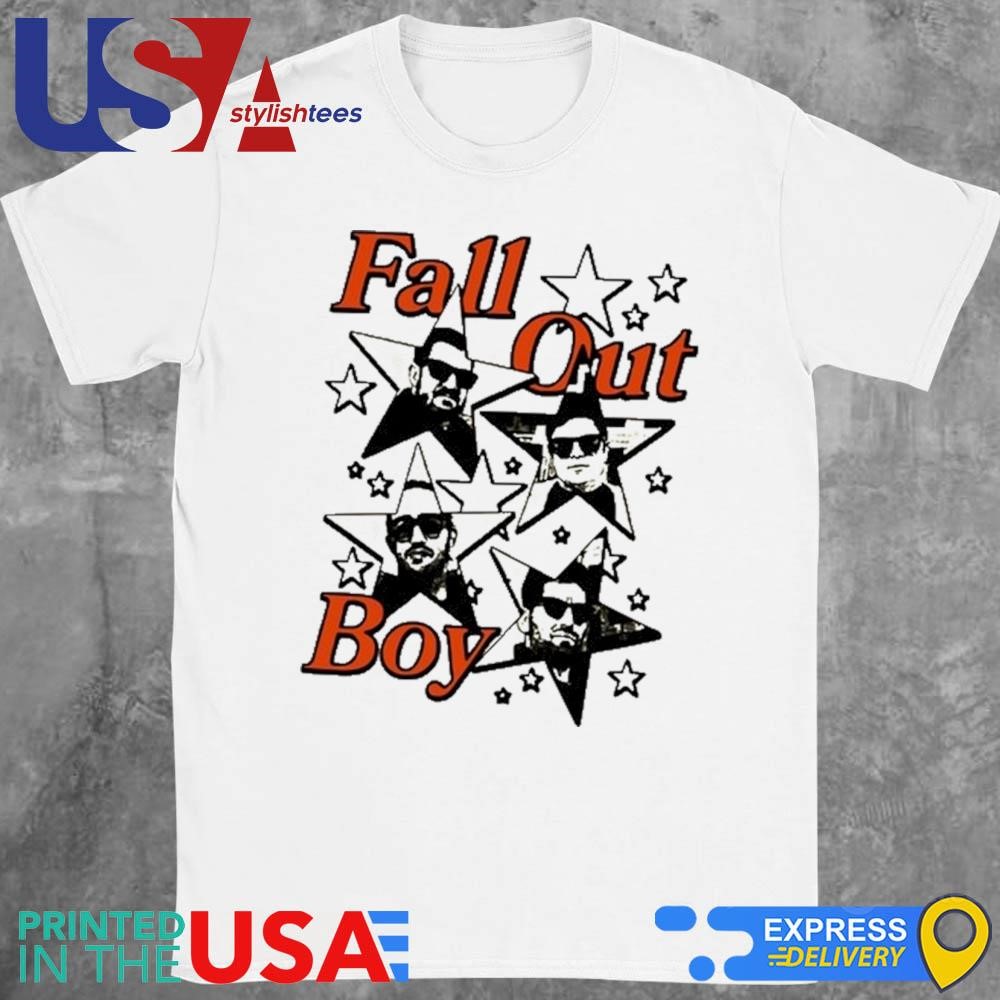 Fall Out Boy Star Yellow Shirt