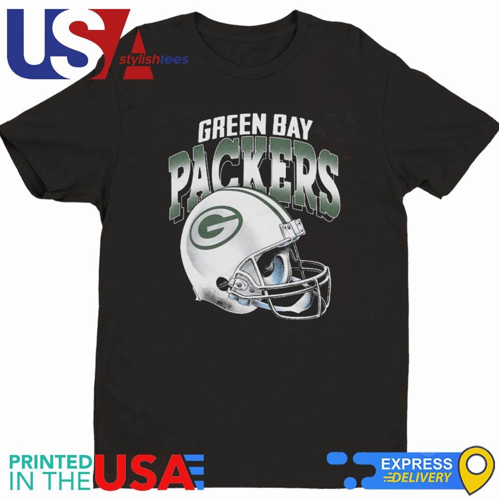 Green Bay Packers Gradient Helmet Shirt