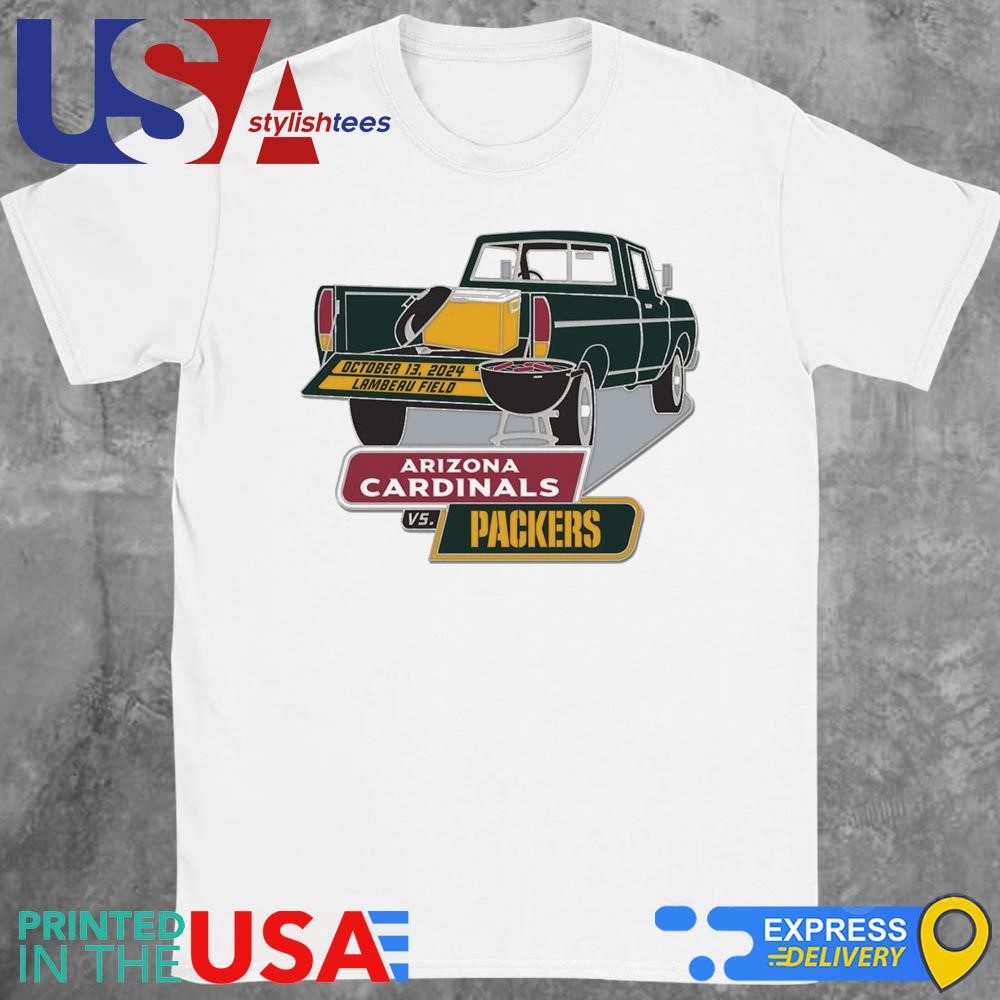 Green Bay Packers vs Arizona Cardinals Lambeau Field October 13 2024 Matchup Shirt