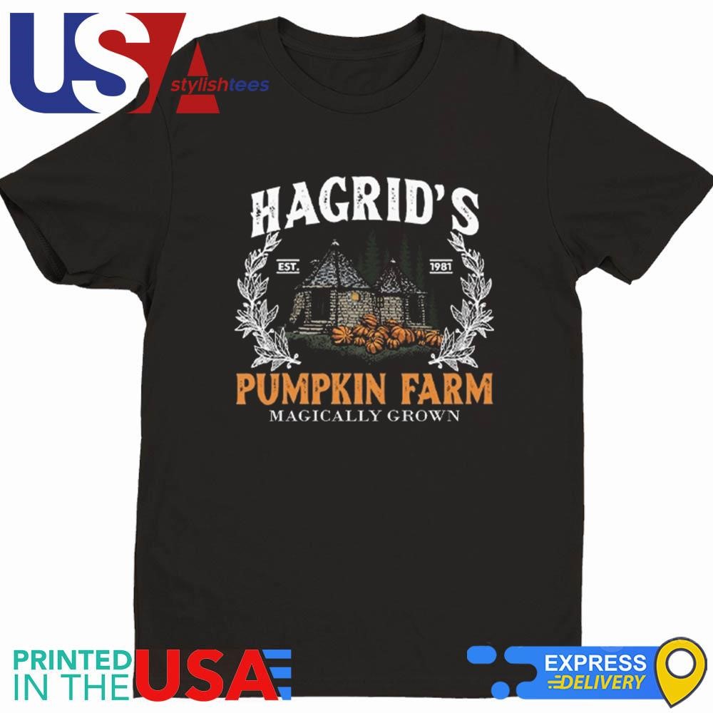 Hagrid's Est. 1981 Pumpkin Farm Magically Grown Halloween Shirt