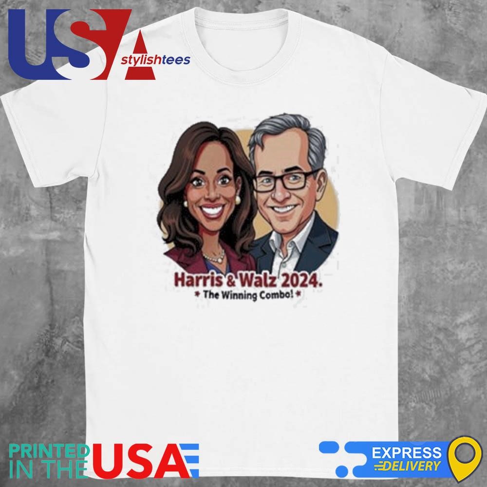 Harris & Walz 2024 – The Winning Combo Shirt