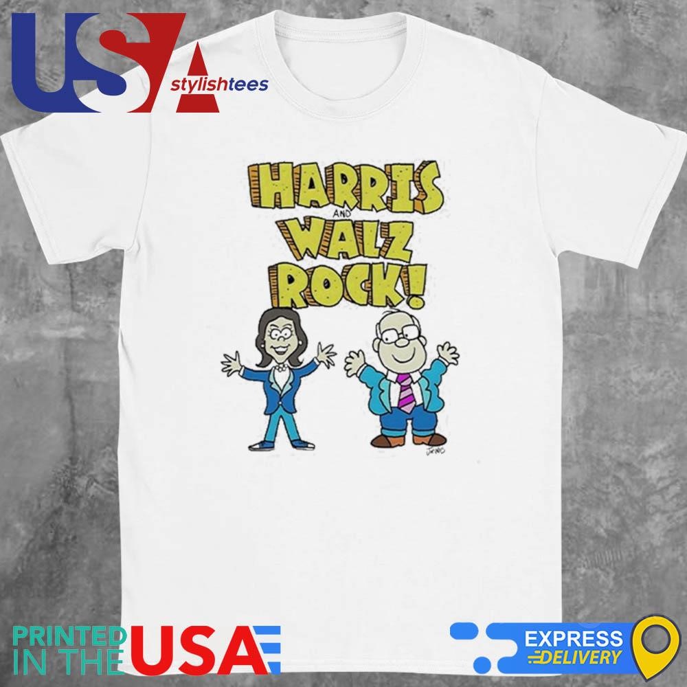 Harris and Walz Schoolhouse Rock Style Shirt