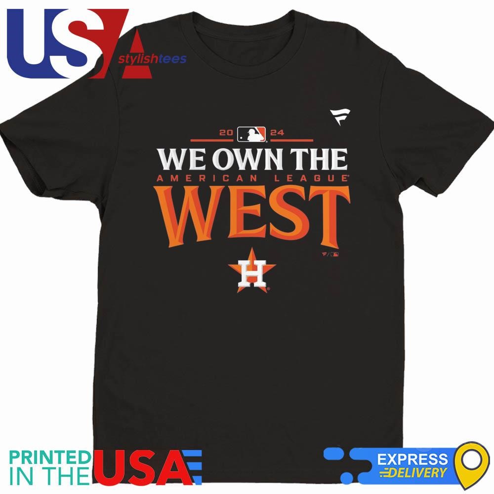 Houston Astros 2024 We Own The American League West Shirt