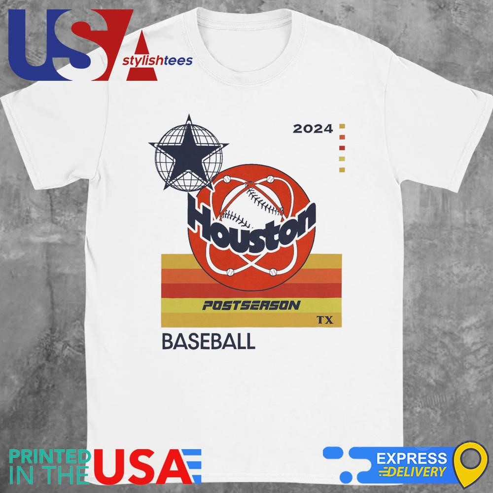 Houston Texas October 2024 Postseason Baseball Shirt