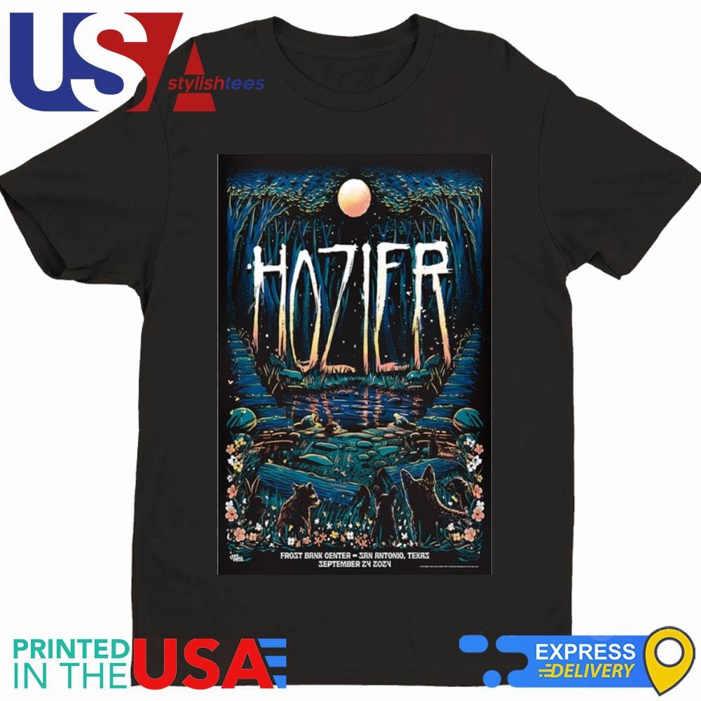 Hozier Frost Bank Center In San Antonio TX September 24 2024 Tour Shirt