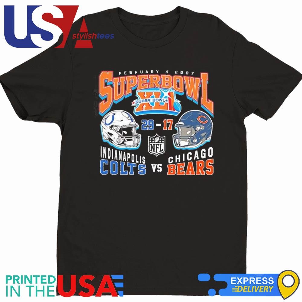 Indianapolis Colts Vs Chicago Bears Super Bowl Xli Shirt