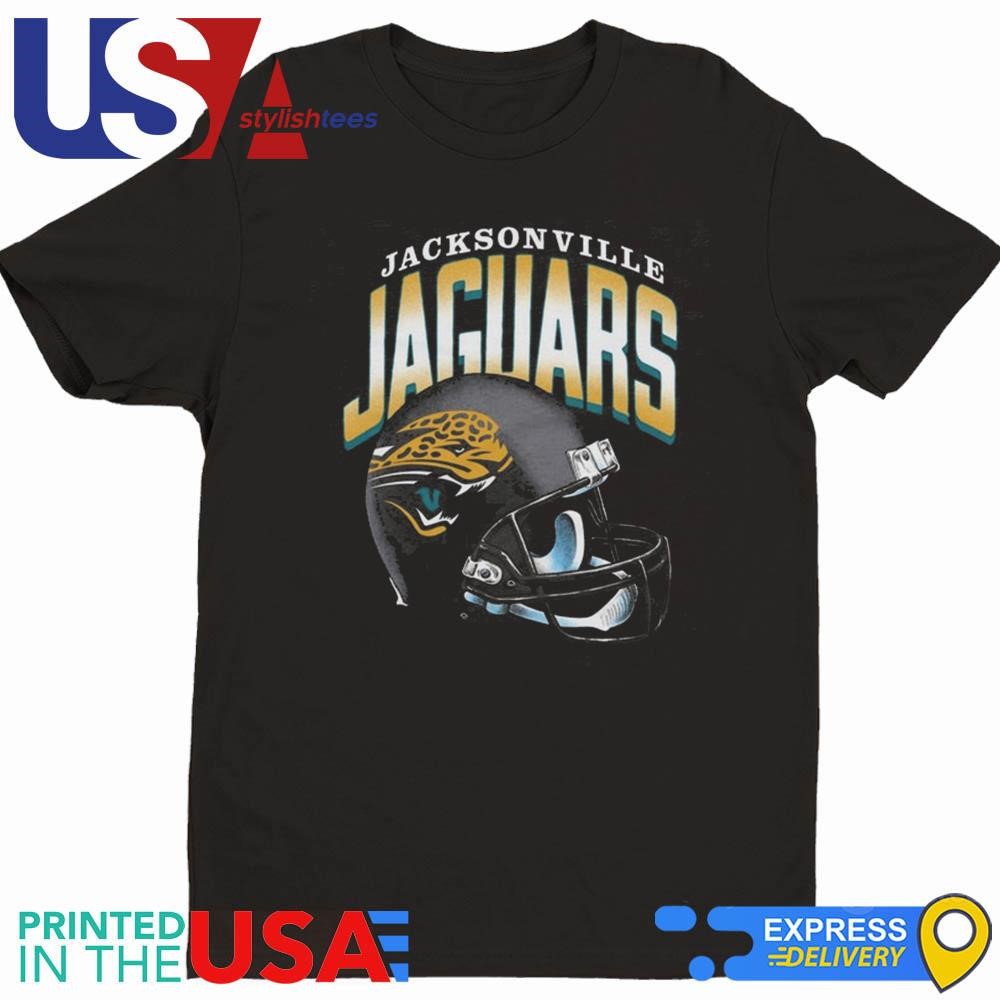 Jacksonville Jaguars Gradient Helmet Shirt