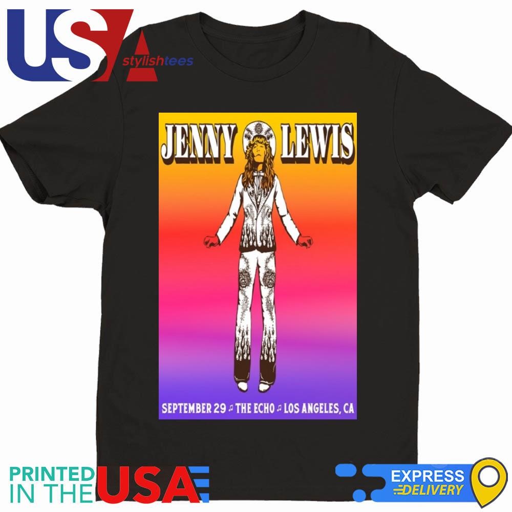 Jenny Lewis Sept 29 2024 Doheny State Beach in Dana Point Event Shirt