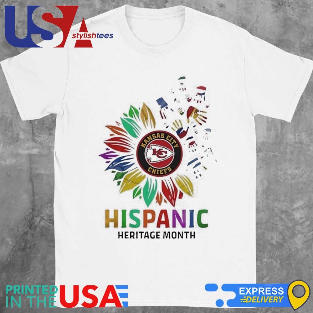 Kansas City Chiefs Happy Hispanic Heritage Month Shirt