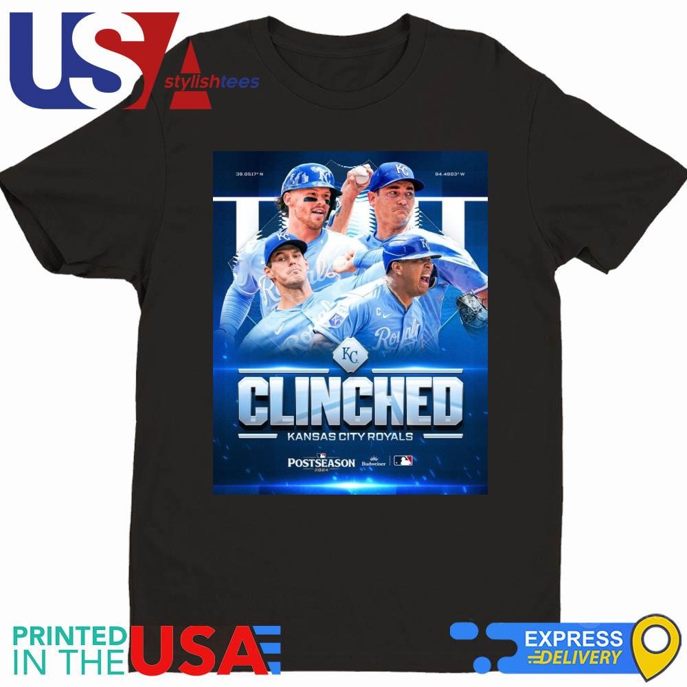 Kansas City Royals Clinched Postseason 2024 Shirt