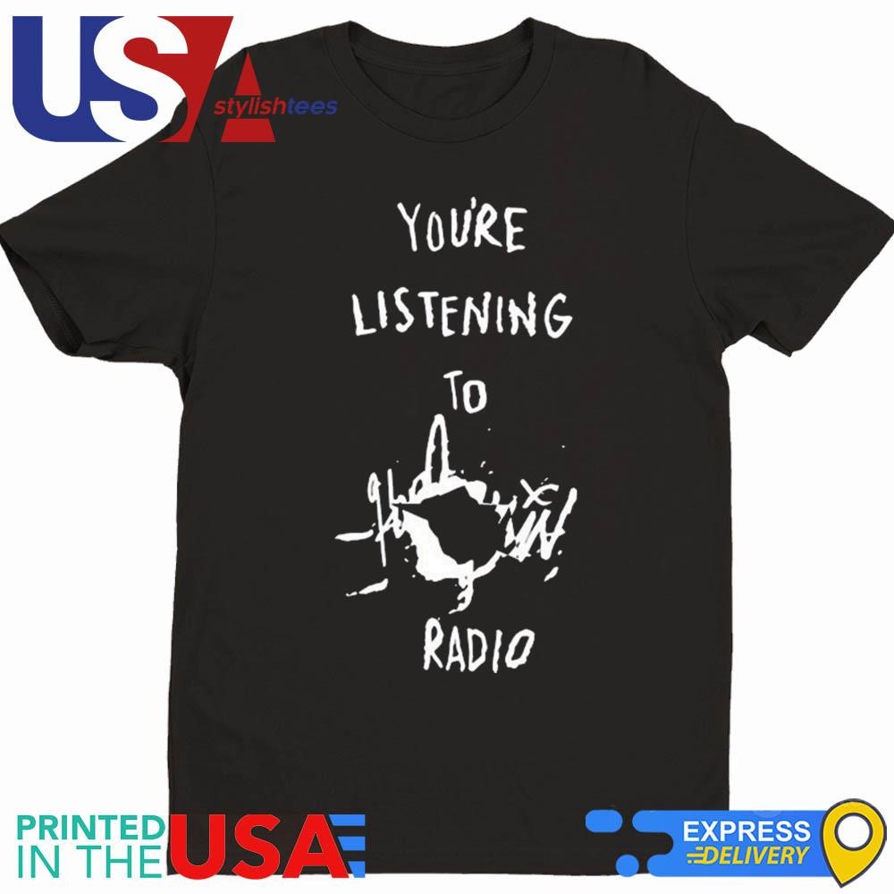 Lady Gaga You're Listening To Harlequin Radio Shirt